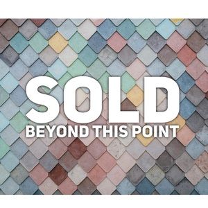All items are sold beyond this point!